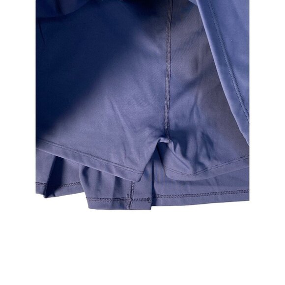HALARA Woman's High Waisted 2-in-1 Side Pocket Pleated Golf Skirt Slate SZ XL‎ - Picture 6 of 8